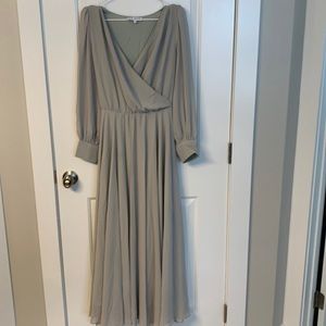 Ivy city co. Andie dress in silver sage